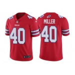 Men's Buffalo Bills #40 Von Miller Red Vapor Untouchable Limited Stitched Jersey