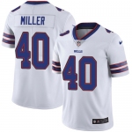 Men's Womens Youth Kids Buffalo Bills #40 Von Miller White Stitched NFL Vapor Untouchable Limited Jersey