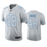 Buffalo Bills #49 Tremaine Edmunds White Vapor Limited City Edition NFL Jersey