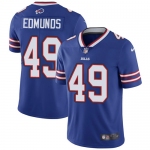 Men's Womens Youth Kids Buffalo Bills #49 Tremaine Edmunds Royal Blue Team Color Stitched NFL Vapor Untouchable Limited Jersey