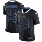 Nike Buffalo Bills #49 Tremaine Edmunds Black Shadow Legend Limited Jersey