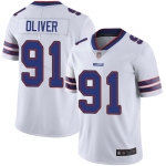 Men's Womens Youth Kids Buffalo Bills #91 Ed Oliver White Stitched NFL Vapor Untouchable Limited Jersey