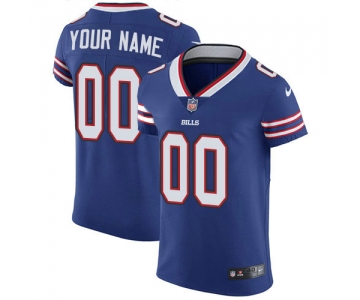 Men's Nike Buffalo Bills Customized Royal Blue Team Color Vapor Untouchable Custom Elite NFL Jersey
