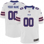 Men's Nike Buffalo Bills Customized White Elite Jersey