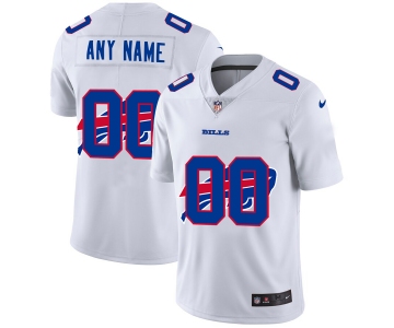 Nike Buffalo Bills Customized White Team Big Logo Vapor Untouchable Limited Jersey