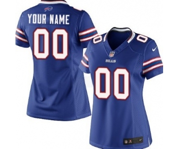 Women's Nike Buffalo Bills Customized Light Blue Game Jersey