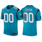 Men's Carolina Panthers Blue Custom Color Rush Legend NFL Nike Limited Jersey