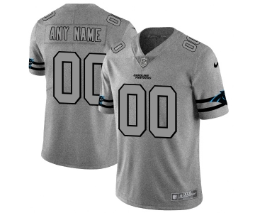 Nike Panthers Customized 2019 Gray Gridiron Gray Vapor Untouchable Limited Jersey