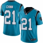 Men's Womens Youth Kids Carolina Panthers #21 Jeremy Chinn Blue Alternate Stitched NFL Vapor Untouchable Limited Jersey