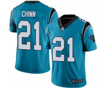 Men's Womens Youth Kids Carolina Panthers #21 Jeremy Chinn Blue Alternate Stitched NFL Vapor Untouchable Limited Jersey