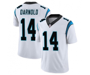 Men's Womens Youth Kids Carolina Panthers #14 Sam Darnold White Stitched NFL Vapor Untouchable Limited Jersey