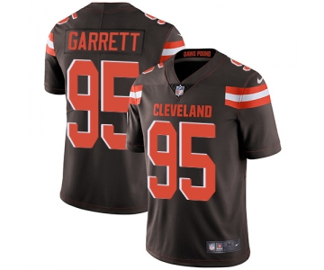 Nike Cleveland Browns #95 Myles Garrett Brown Team Color Men's Stitched NFL Vapor Untouchable Limited Jersey