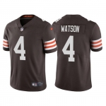 Men's Womens Youth Kids Cleveland Browns #4 Deshaun Watson Brown Vapor Untouchable Limited Stitched Jersey