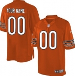 Men's Nike Chicago Bears Customized Orange Limited Jersey