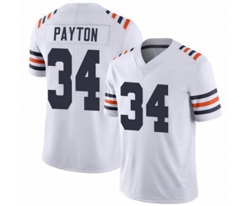 Men's Womens Youth Kids Chicago Bears #34 Walter Payton White Vapor Untouchable Stitched NFL Nike Limited Jersey