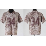 Nike Chicago Bears #34 Walter Payton 2013 USMC Camo Elite Jersey