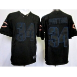 Nike Chicago Bears #34 Walter Payton Black Impact Limited Jersey