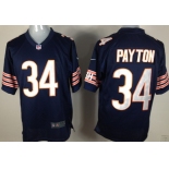 Nike Chicago Bears #34 Walter Payton Blue Game Jersey