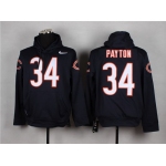 Nike Chicago Bears #34 Walter Payton Blue Hoodie