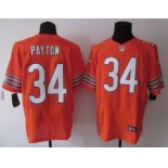 Nike Chicago Bears #34 Walter Payton Orange Elite Jersey