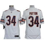Nike Chicago Bears #34 Walter Payton White Limited Jersey