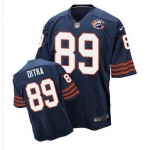 Nike Bears #89 Mike Ditka Navy Blue Throwback Men's Stitched NFL Elite Jersey