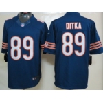 Nike Chicago Bears #89 Mike Ditka Blue Limited Jersey