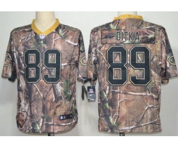 Nike Chicago Bears #89 Mike Ditka Realtree Camo Elite Jersey