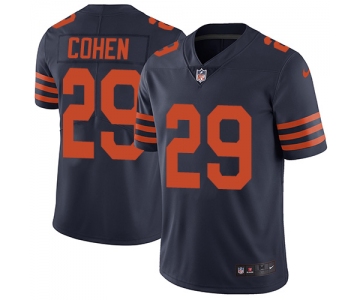 Nike Chicago Bears #29 Tarik Cohen Navy Blue Alternate Men's Stitched NFL Vapor Untouchable Limited Jersey