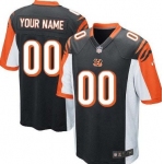 Kids' Nike Cincinnati Bengals Customized Black Limited Jersey