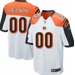 Kids' Nike Cincinnati Bengals Customized White Limited Jersey