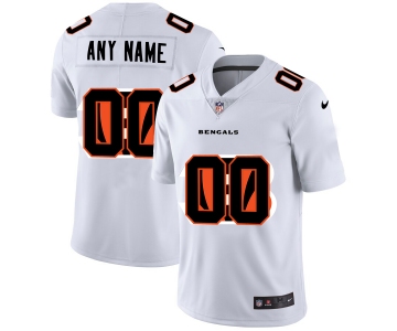 Nike Cincinnati Bengals Customized White Team Big Logo Vapor Untouchable Limited Jersey