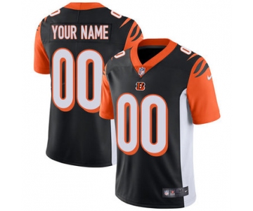 Youth Nike Cincinnati Bengals Black Customized Vapor Untouchable Player Limited Jersey