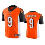 Men's Cincinnati Bengals #9 Joe Burrow Orange 2020 Vapor Untouchable Stitched NFL Nike Limited Jersey