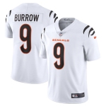Men's Womens Youth Kids Cincinnati Bengals #9 Joe Burrow White Vapor Limited Stitched NFL Jersey