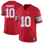 Ohio State Buckeyes 10 Joe Burrow Red 2018 Spring Game College Football Limited Jersey