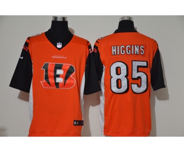 Men's Cincinnati Bengals #85 Tee Higgins 2020 Team Logo Vapor Untouchable Stitched NFL Nike Fashion Limited Jersey