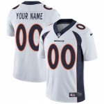 Men's Nike Denver Broncos White Customized Vapor Untouchable Player Limited Jersey