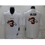 Men's Denver Broncos #3 Russell Wilson White 2020 Shadow Logo Vapor Untouchable Stitched NFL Nike Limited Jersey