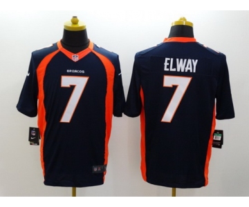 Nike Denver Broncos #7 John Elway 2013 Blue Limited Jersey