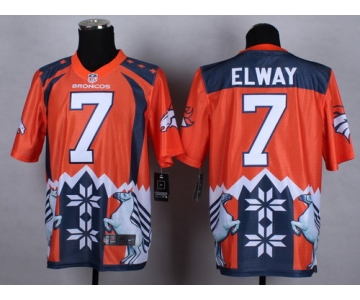 Nike Denver Broncos #7 John Elway 2015 Noble Fashion Elite Jersey