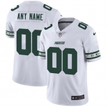 Men's Green Bay Packers Custom Nike White Team Logo Vapor Limited NFL Jersey