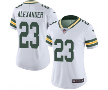 Nike Packers #23 Jaire Alexander White Women's Stitched NFL Vapor Untouchable Limited Jersey