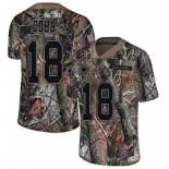 Cowboys #18 Randall Cobb Camo Youth Stitched Football Limited Rush Realtree Jersey