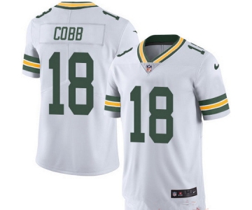 Men's Green Bay Packers #18 Randall Cobb White 2016 Color Rush Stitched NFL Nike Limited Jersey