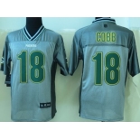 Nike Green Bay Packers #18 Randall Cobb 2013 Gray Vapor Elite Jersey