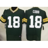 Nike Green Bay Packers #18 Randall Cobb Green Elite Jersey