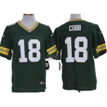 Nike Green Bay Packers #18 Randall Cobb Green Limited Jersey