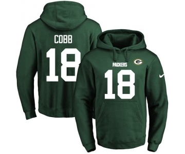 Nike Packers #18 Randall Cobb Green Name & Number Pullover NFL Hoodie