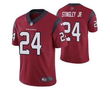 Men's Houston Texans #24 Derek Stingley Jr. Red Vapor Untouchable Limited Stitched Jersey